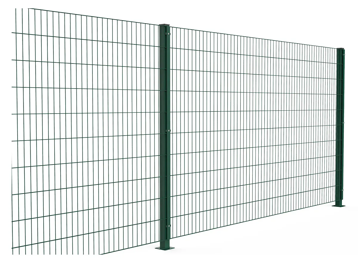 Clôture soudée en fil bimétallique 868 panneau clôture de parc à écran bimétallique, vendu à l'usine