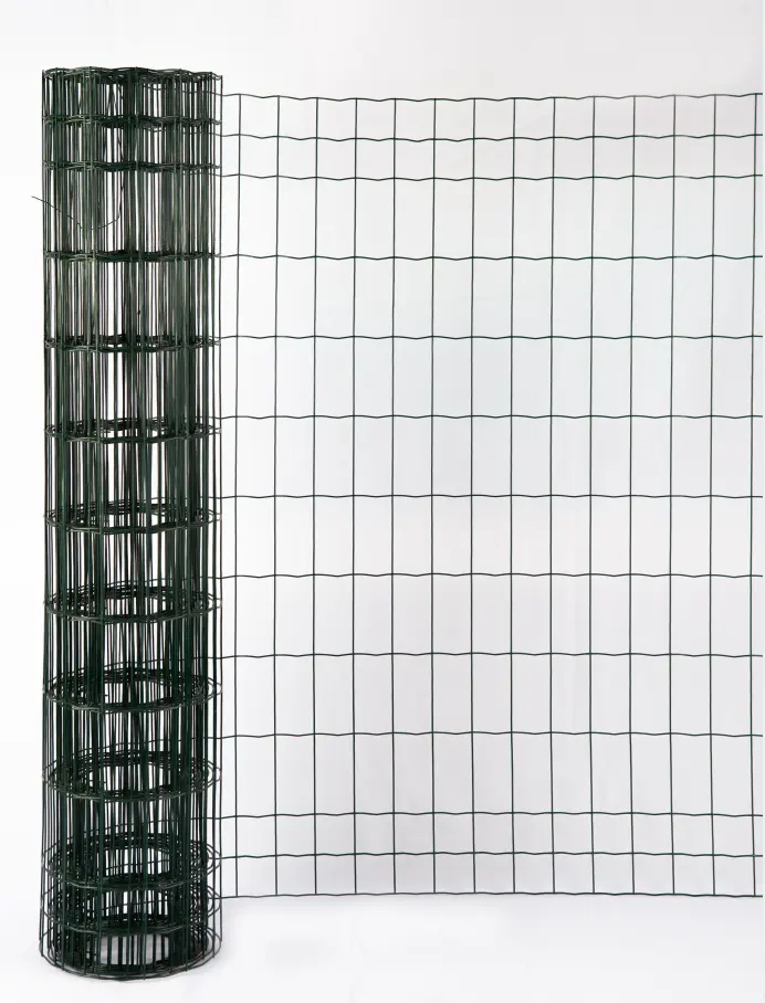 Clôture européenne revêtue de PVC clôture européenne en fil métallique galvanisé clôture néerlandaise
