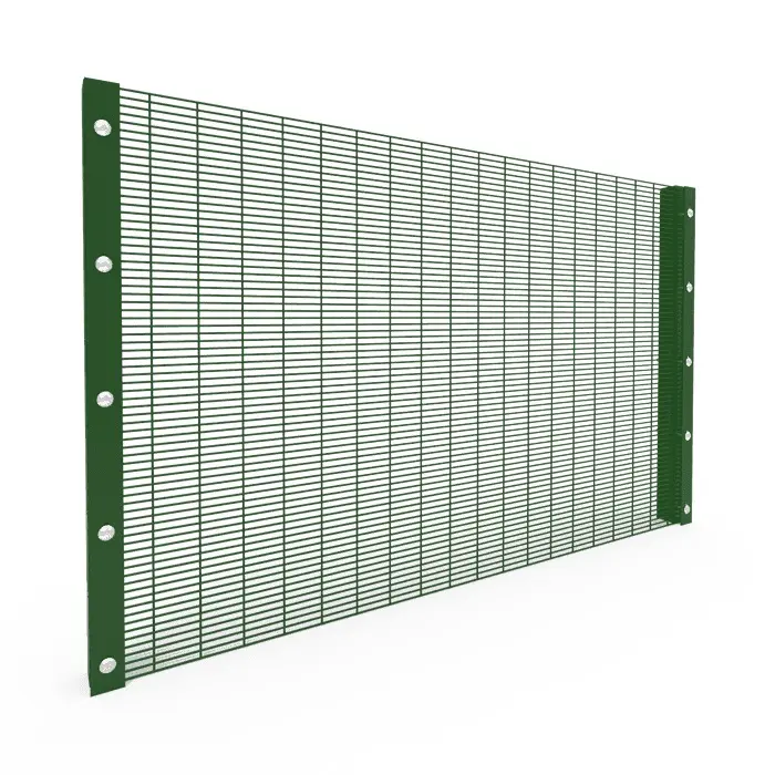 Clôture de sécurité comme barrière anti - escalade et anti - coupe fil d'acier au carbone de haute qualité 358 clôture